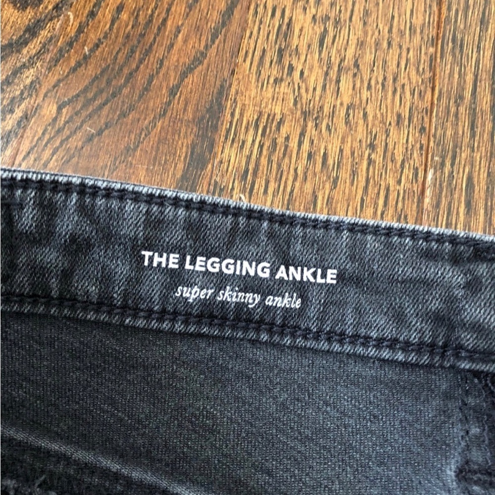 AG Adriano Goldschmied Women’s 28R The Legging Ankle Super Skinny Vintage Black - Picture 5 of 12